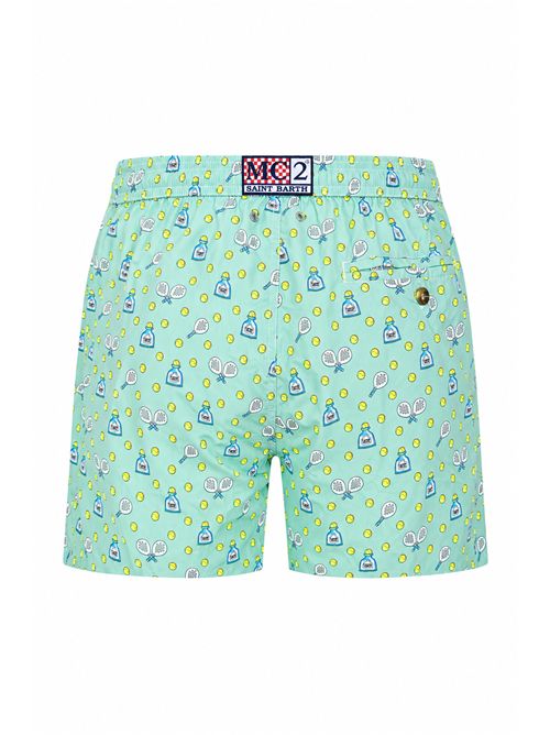 Costume da bagno Lighting con stampa Tequila Tennis Mc2 Saint Barth | LIG000308032L